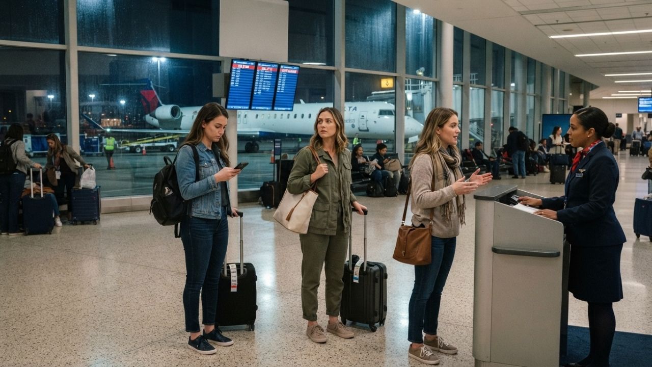 Delta Air Lines Flight DL2806 Diverted to Detroit Metro Airport