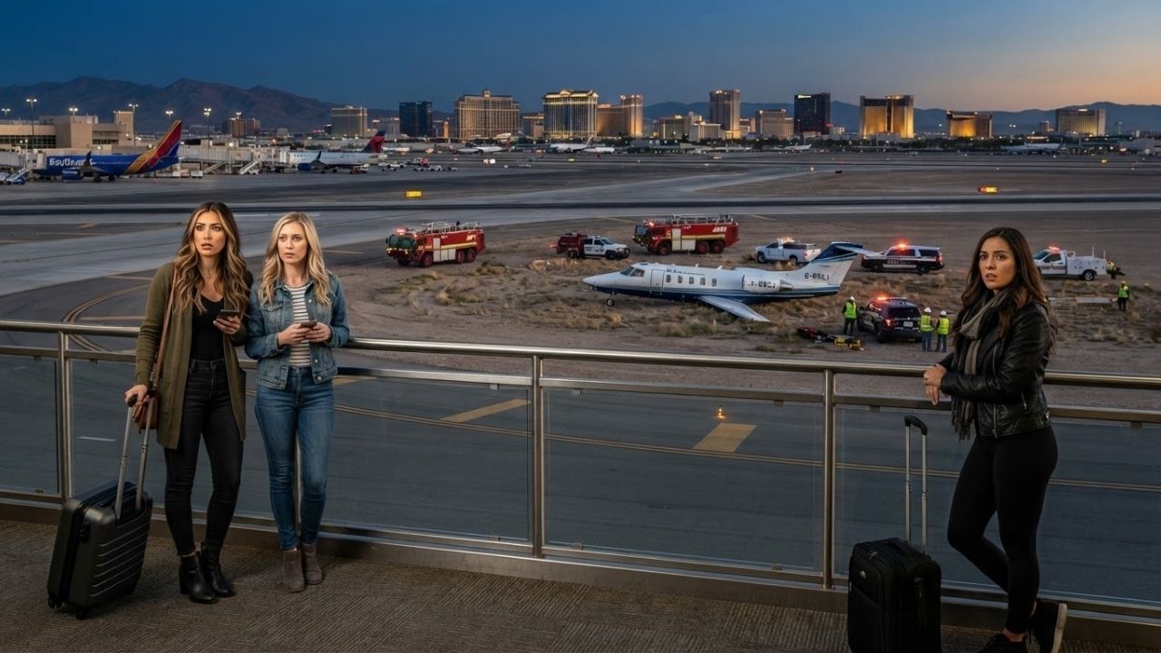 Las Vegas Airport Runway Reopens After SkyCare Jet Skids Off