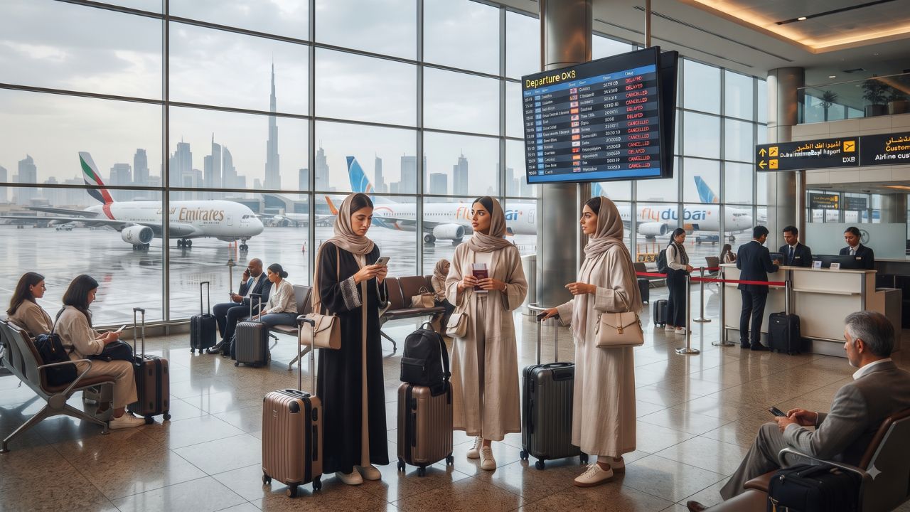 Middle East Flights Face Heavy Delays and Cancellations in Dubai