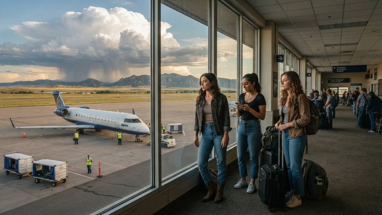 SkyWest United Flight SKW6065 Diverts to Laramie