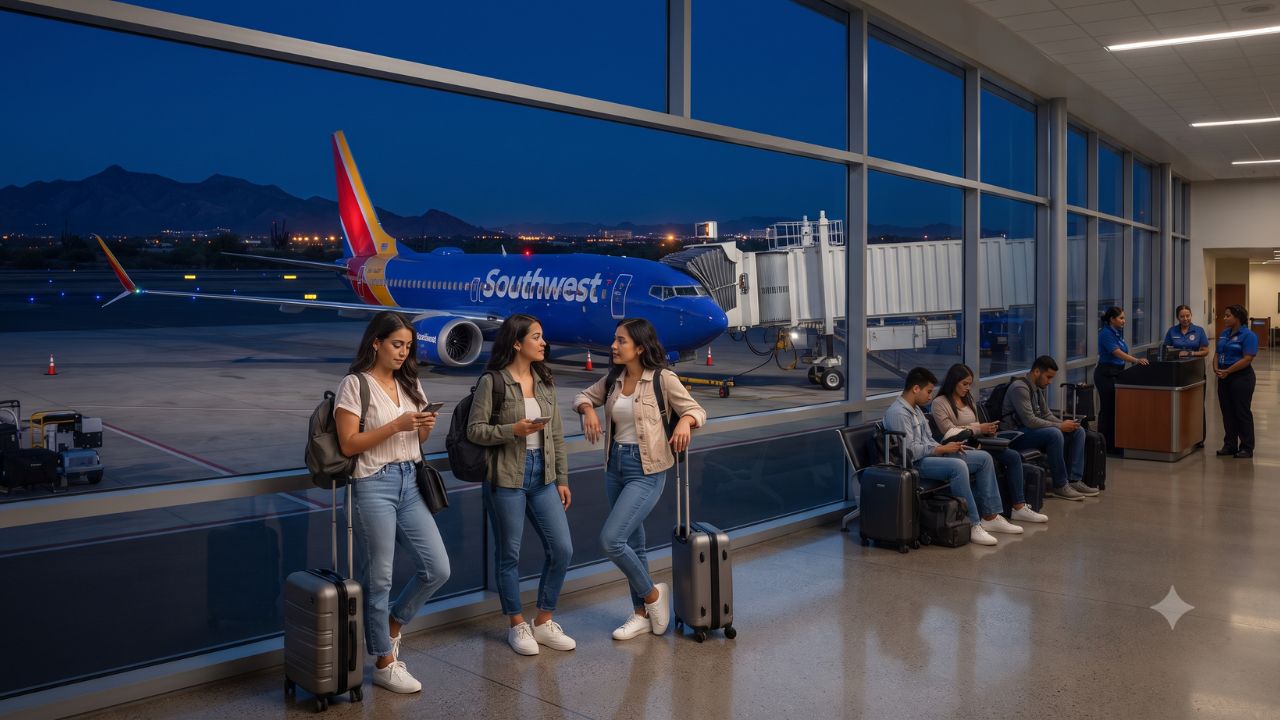 Southwest Airlines Flight WN1682 from Denver to Phoenix Diverts to Tucson