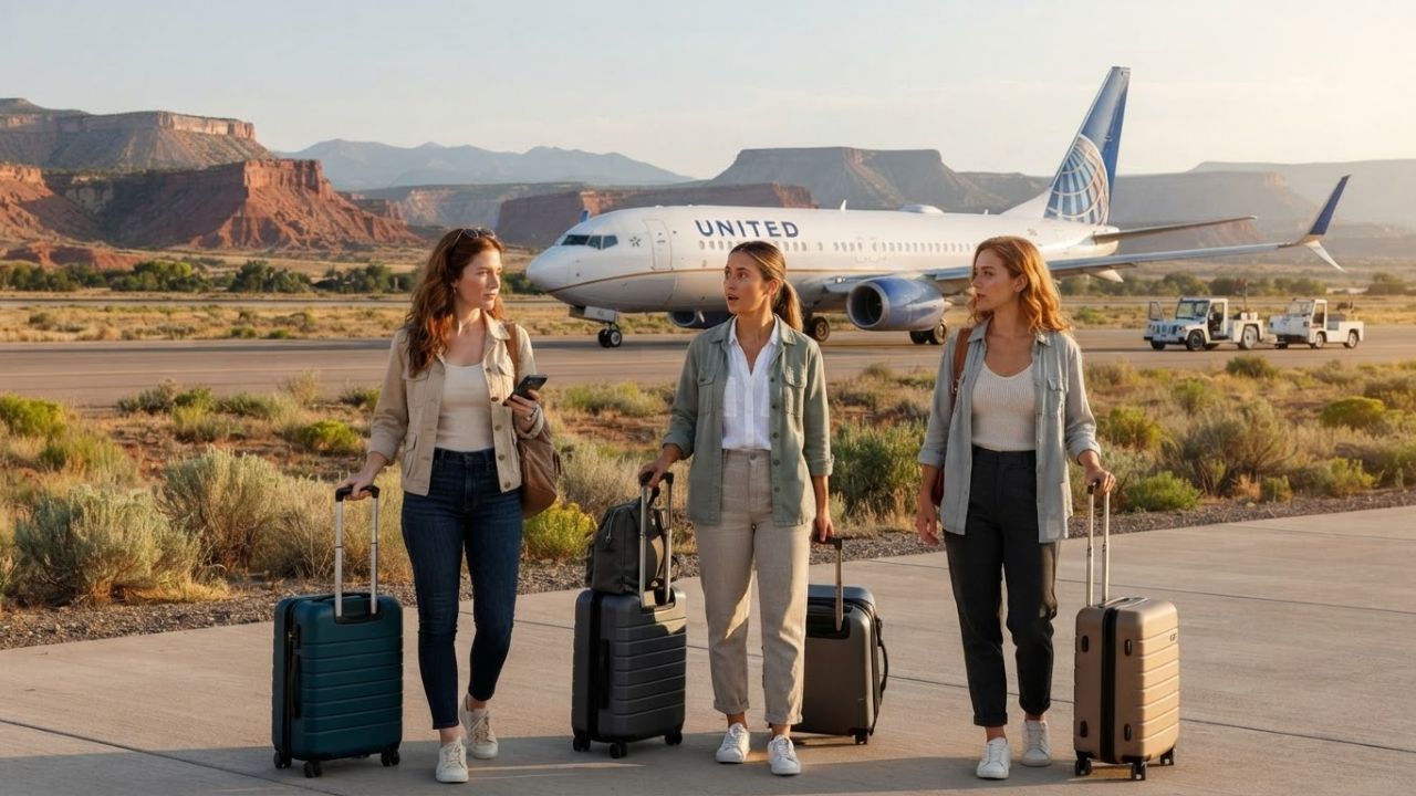 United Flight UAL2745 Diverts to Grand Junction