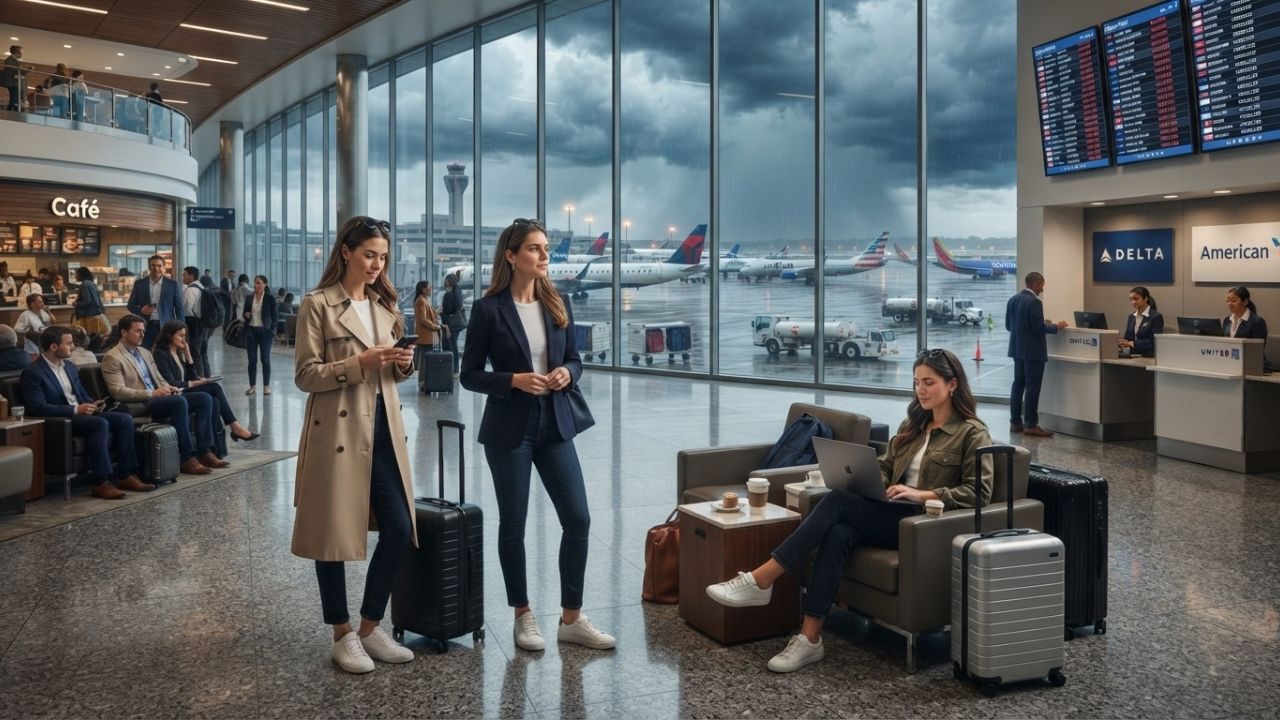 Severe Weather Sparks Massive Flight Cancellations Across US Airports