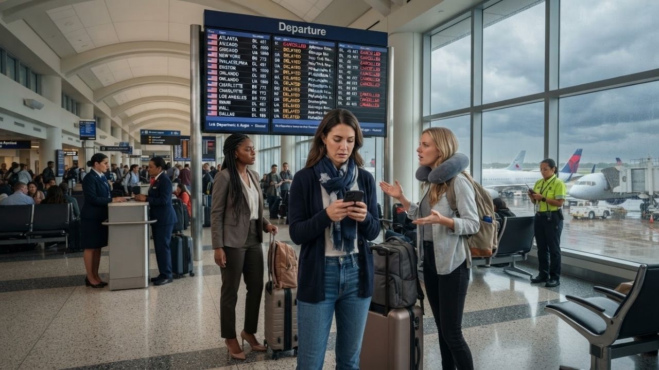 US Flight Cancellations and Delays Disrupt Air Travel Network