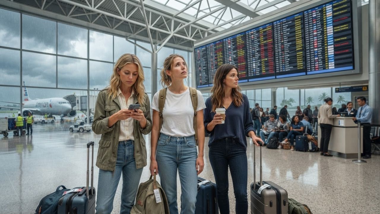 US Flight Cancellations and Delays Surge Due to Hurricane Lala and Thunderstorms