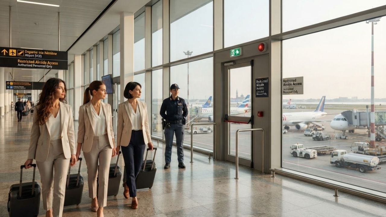 Venice Airport Issues Safety Warning After Travelers Force Emergency Exits