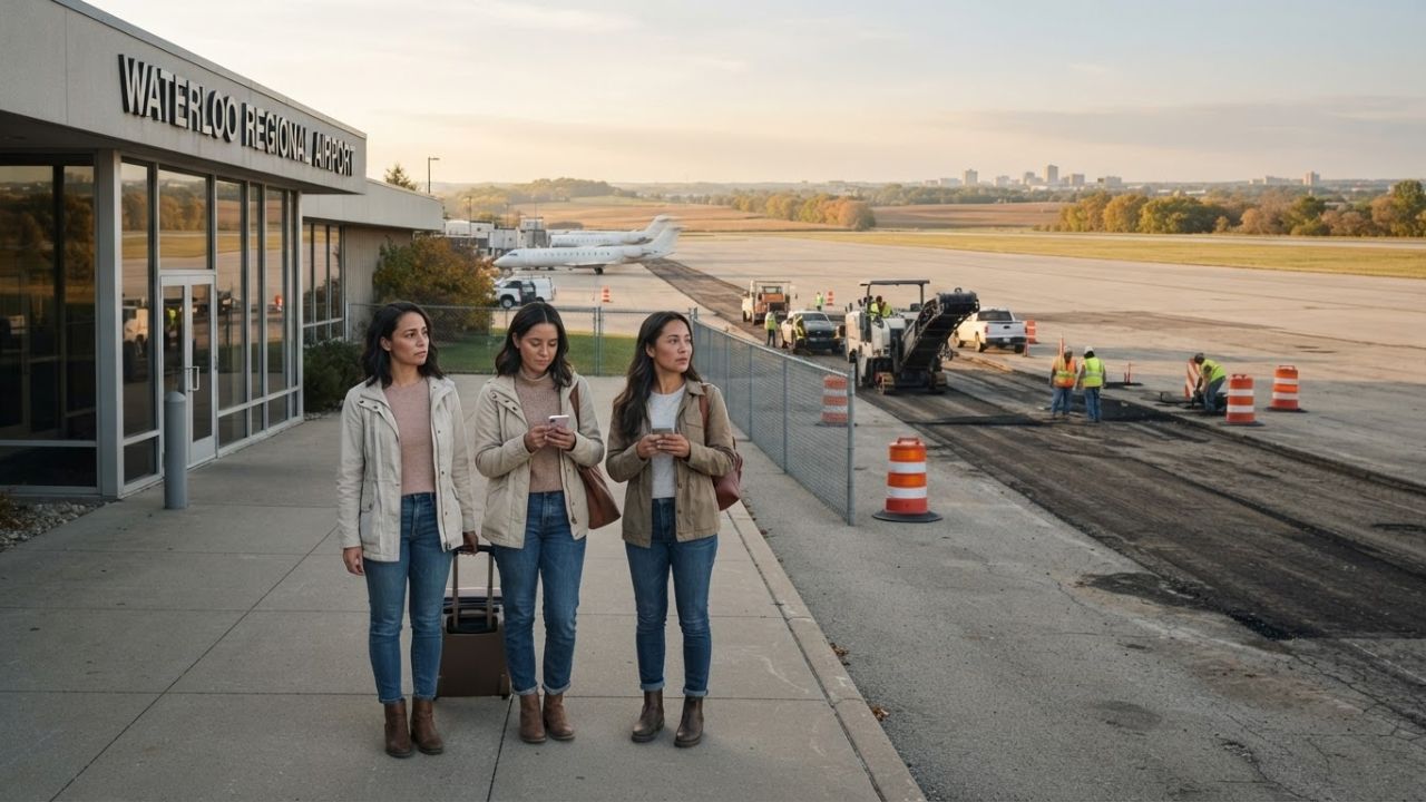 Iowa Travel Alert: Waterloo Regional Airport Temporary Runway Closure Suspends Flights
