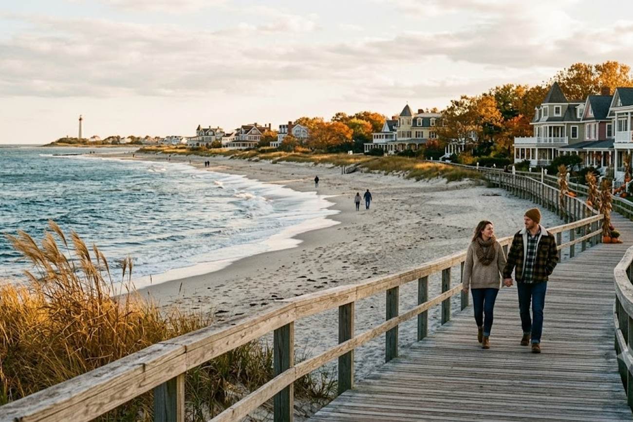 10 American Beach Towns Offering Memorable Autumn Holidays With Fewer Crowds And Seasonal Attractions