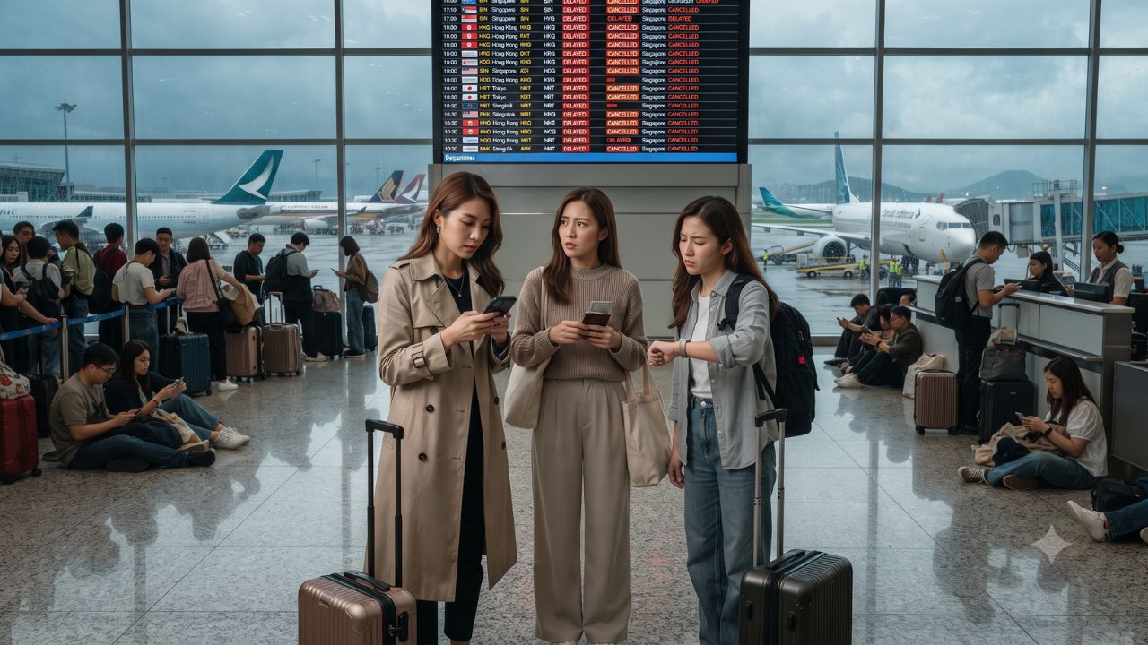 Asia Flight Disruption Wave: Over 3,370 Delays and 280 Cancellations Hit Hangzhou, Dubai, and Shanghai