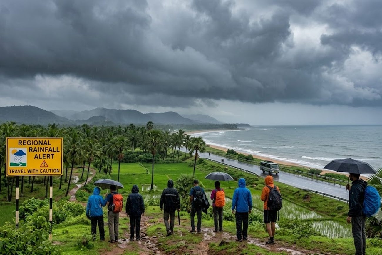 Coastal Andhra Pradesh, Rayalaseema, Odisha and More Indian Regions with Regional Rainfall Alerts: Check Your Travel Plan