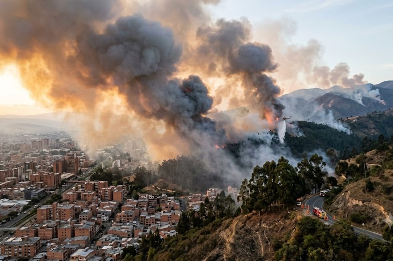 Colombia Is Under Danger as Bogotá and Other Cities Have High Wildfire Risks Alerting Travelers Before Visiting