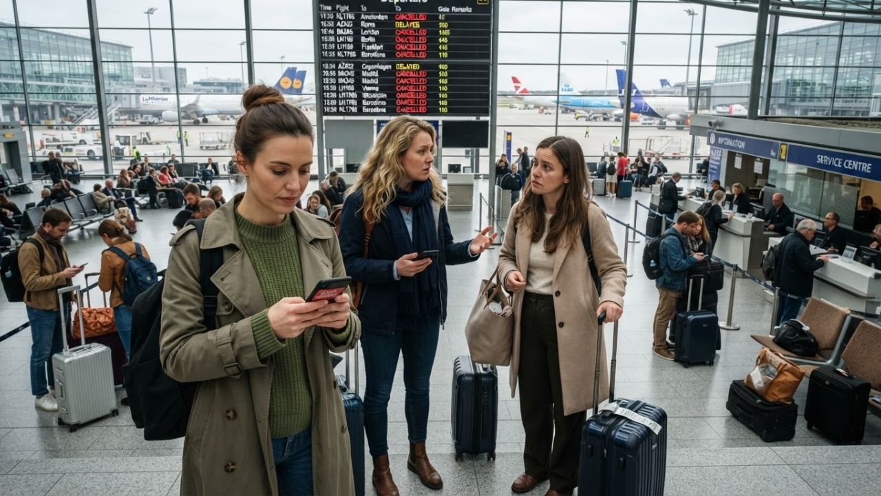 Europe Flight Disruption Alert: 2,141 Delays and 113 Cancellations Hit Rome, Amsterdam, London, and Berlin Hubs