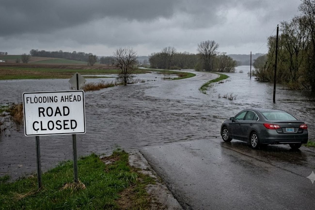 Illinois, Wisconsin and Iowa Flood Warnings in US Put Weekend Travel at Risk as Heavy Rain Swamps Midwest