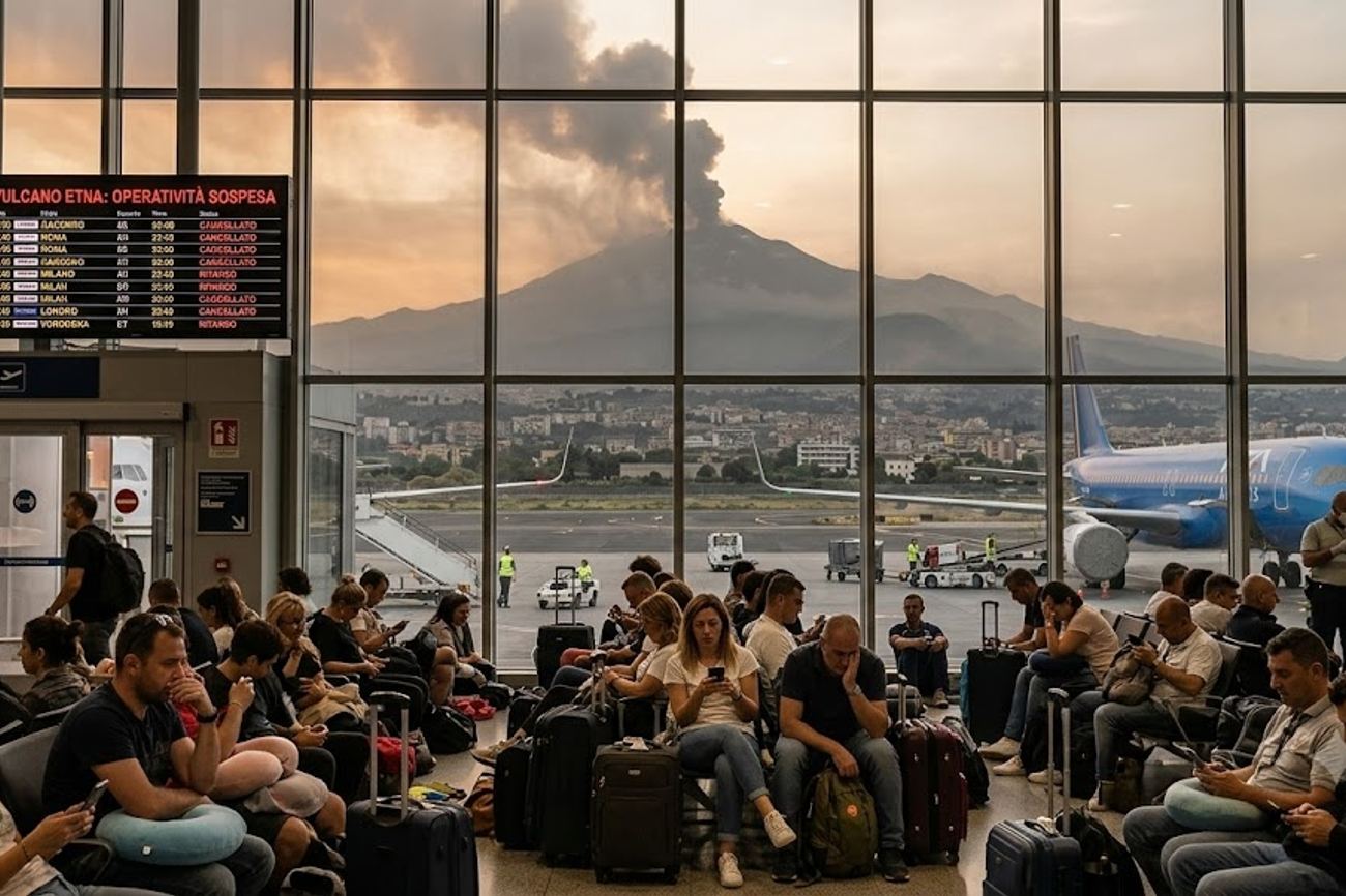 Italy Is Now On Alert Again As Mount Etna Ash Disruption Hits Catania Airport And Travellers See More Delays