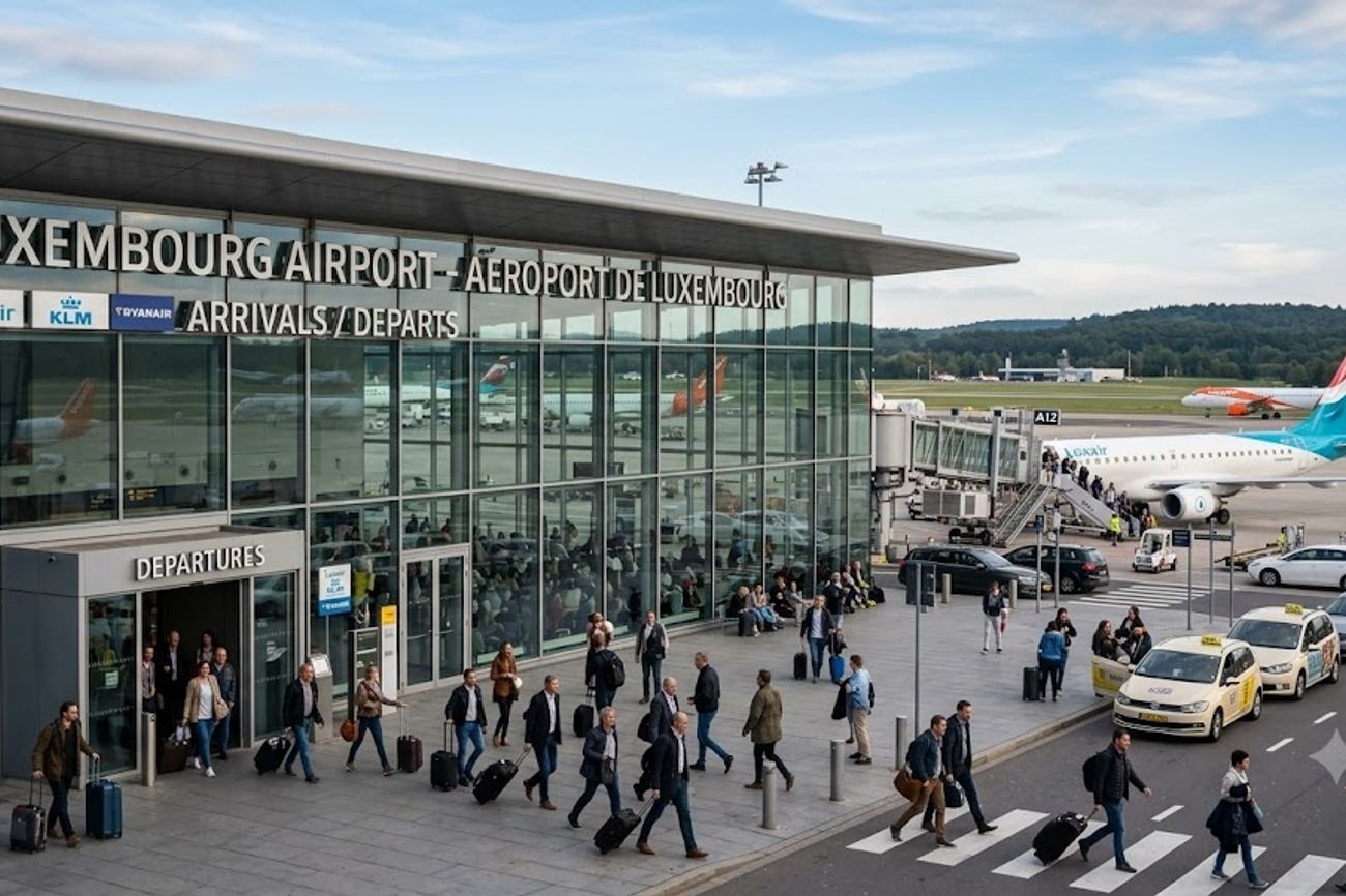 Luxembourg Airport Resumes Flights After Drone Disruption