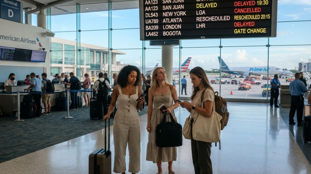 Miami Airport Faces Global Flight Disruptions Following Amazon Cargo Plane Crash
