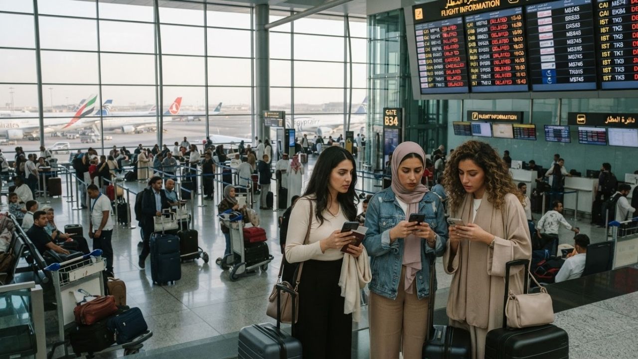 Middle East Aviation Disruption Alert: Over 1,617 Delays and 71 Cancellations Squeeze Dubai, Istanbul, and Cairo Hubs