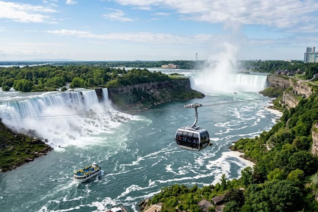 Niagara Falls Travel Revolution Begins as New Aerial Experience Adds Stunning Views Above The Falls