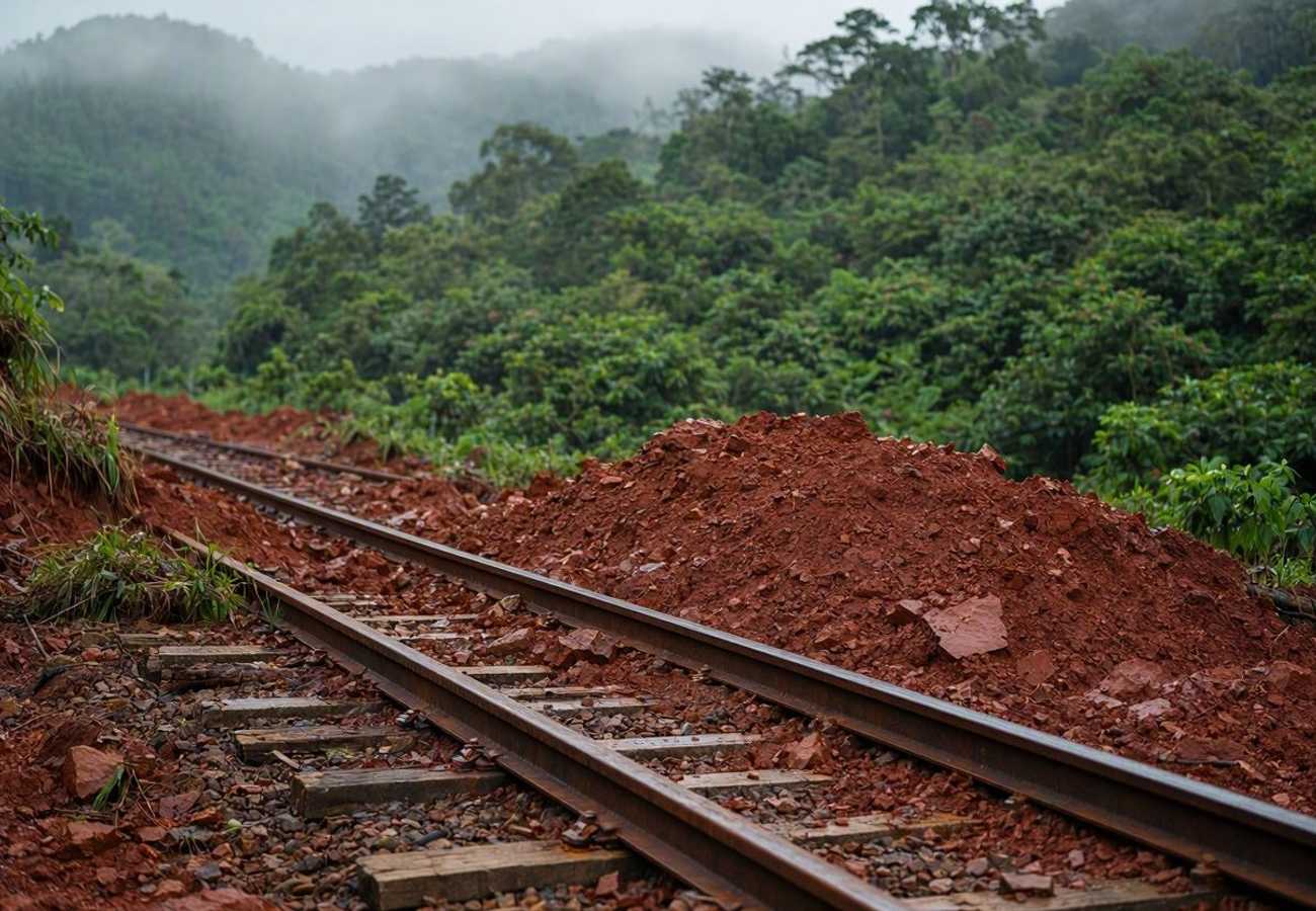 Odisha Landslide 2026: 10 Trains Cancelled or Diverted in Rayagada Division Rail Corridor