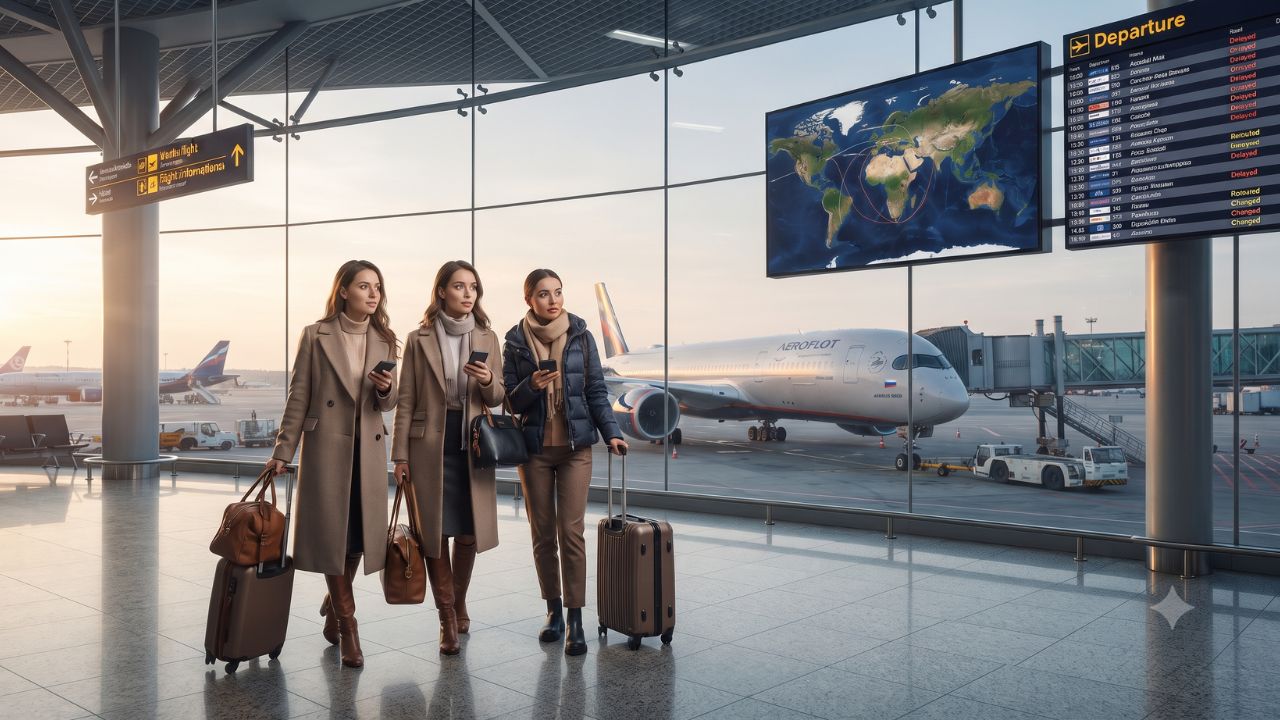 Commercial Flights Face Heightened Airspace Safety Risks and Rerouting Hurdles Near Russia