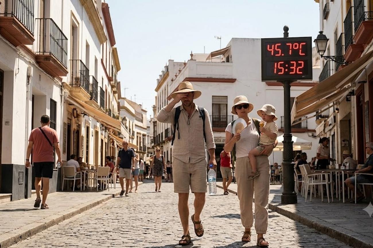 Spain Records Historic 45.7°C September Heatwave as Tourism Patterns Shift