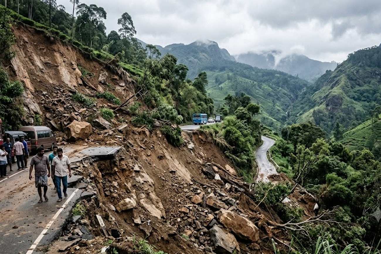 Sri Lanka Travel Alert as Powerful Landslide Cuts Off Hatton Bogawantalawa Route and Disrupts Hill Country Journeys