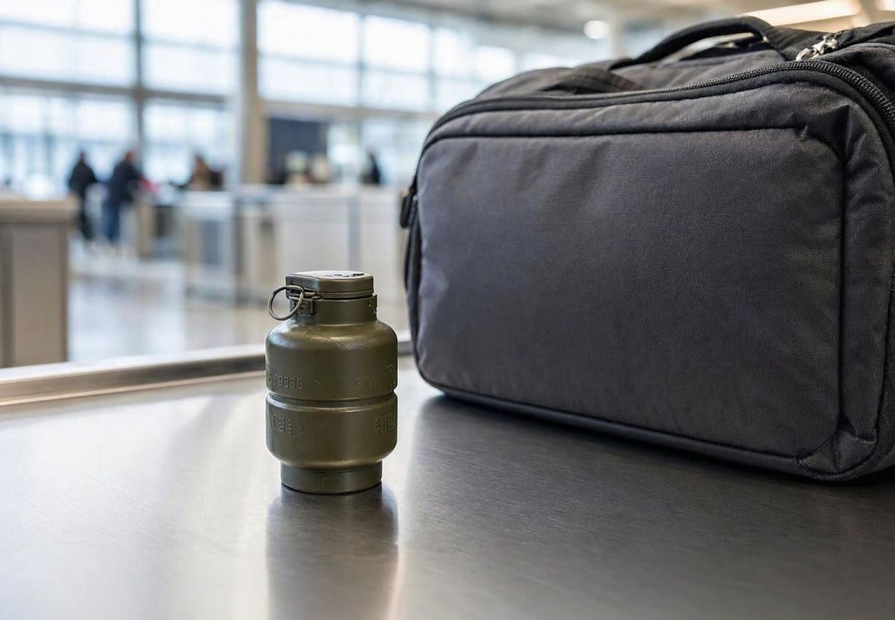 TSA security checkpoint at a US airport