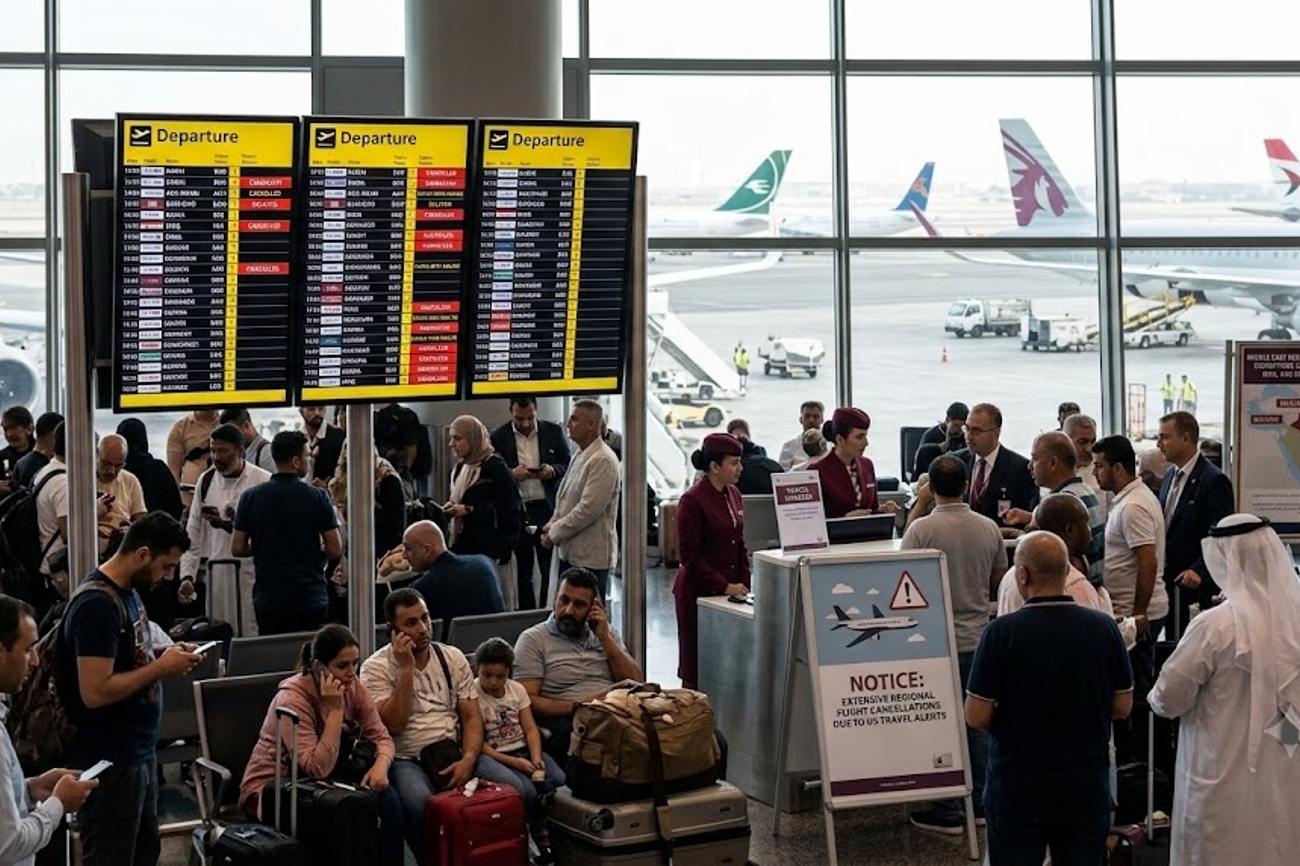 UAE And Qatar Endure a Devastating Middle East Travel Warning Dragging Iraq and Other Countries into Disruptions Amid US Alerts