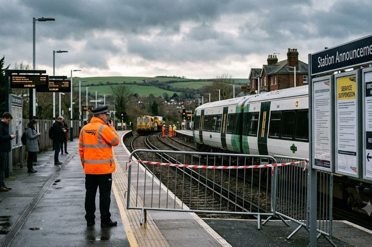 United Kingdom Transport Networks Execute Drastic Rail Suspension Near Lewes Amid Urgent Public Safety Warnings