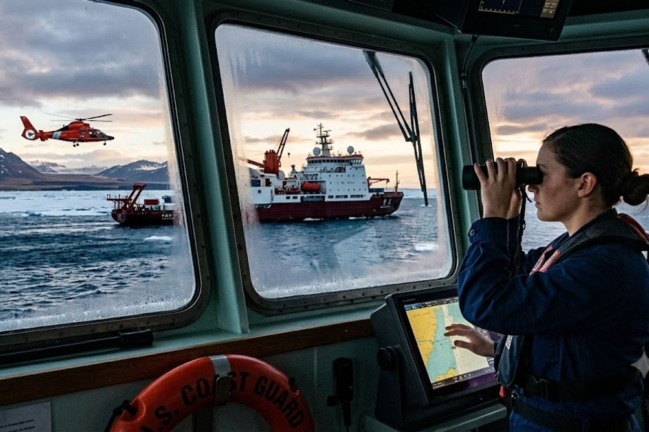 US Coast Guard Heightens Travel Arctic Surveillance as Chinese Research Vessels Operate Off Alaska