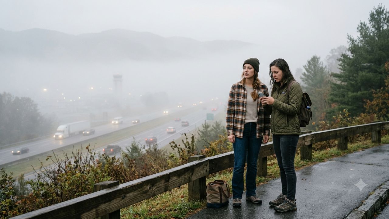 National Weather Service Issues Urgent Dense Fog Advisories Across Tennessee Virginia and Kentucky Disrupting Interstate Highways and Regional Flights