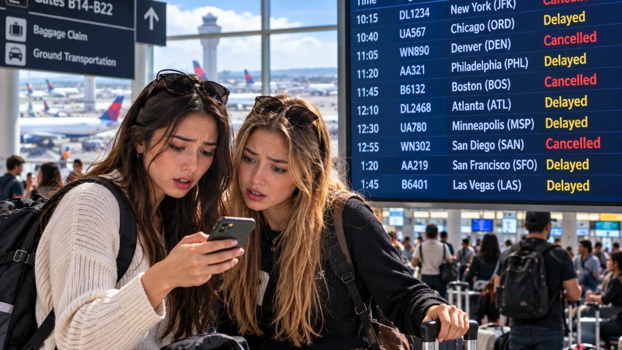 US Airspace Chokehold: 5,292 Delays and 544 Cancellations Impact O'Hare, LaGuardia, and Boston Logan as Wind and Low Ceilings Trigger FAA Ground Delays