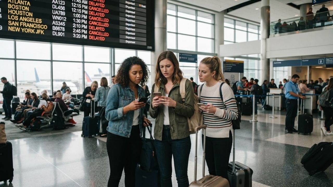 US Flight Disruptions: 2,559 Delays and 170 Cancellations Hit Major Hubs