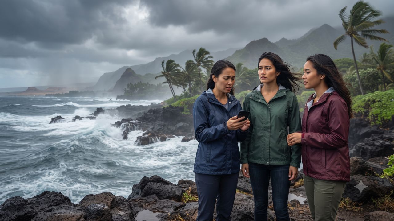 US Autumn Weather Travel Alert: Hurricane Nolo Coastal Swells in Hawaii, East Coast Nor’easter, and Southwest Flash Floods