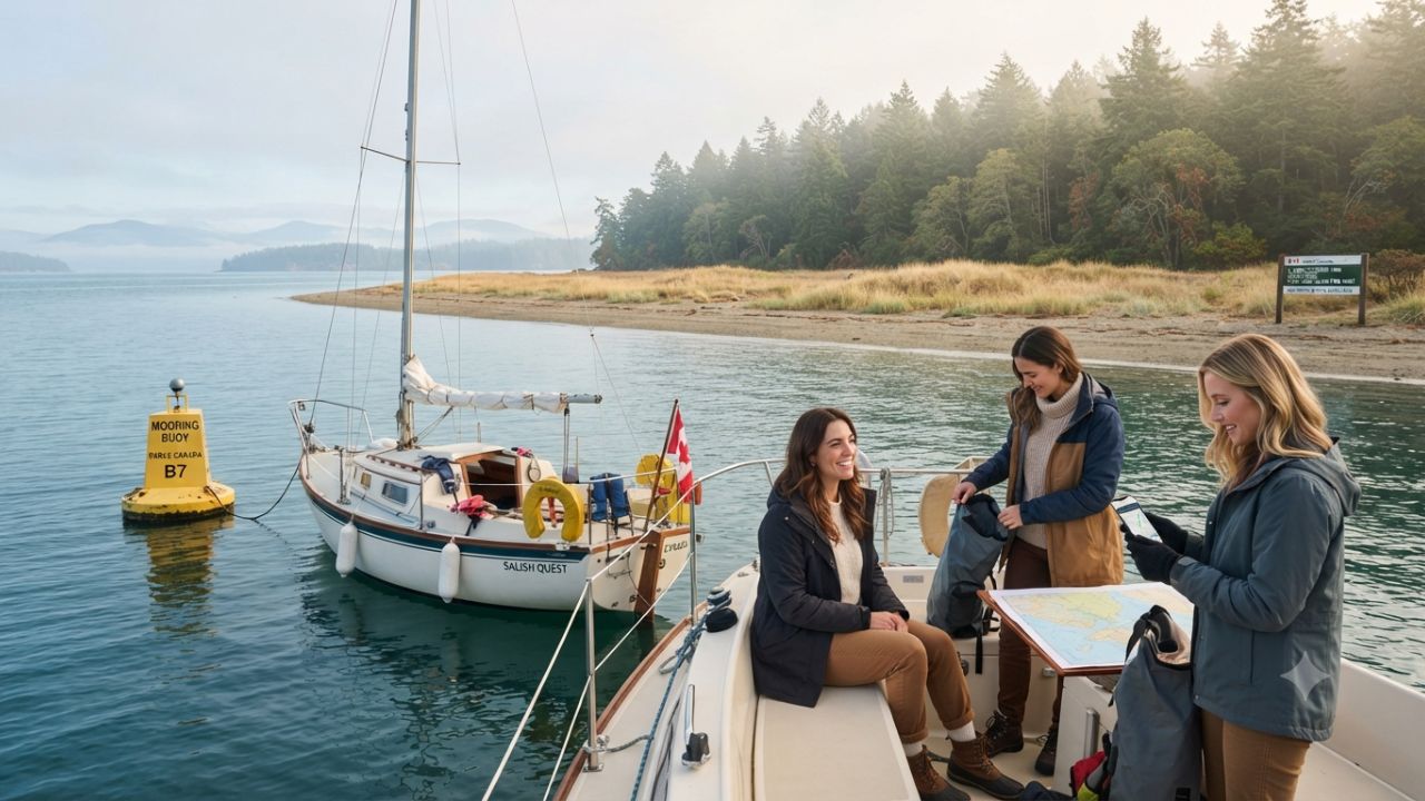 Canada Closes Sidney Island Parks Land from October 15: Offshore Mooring Buoys Remain Open Near Victoria