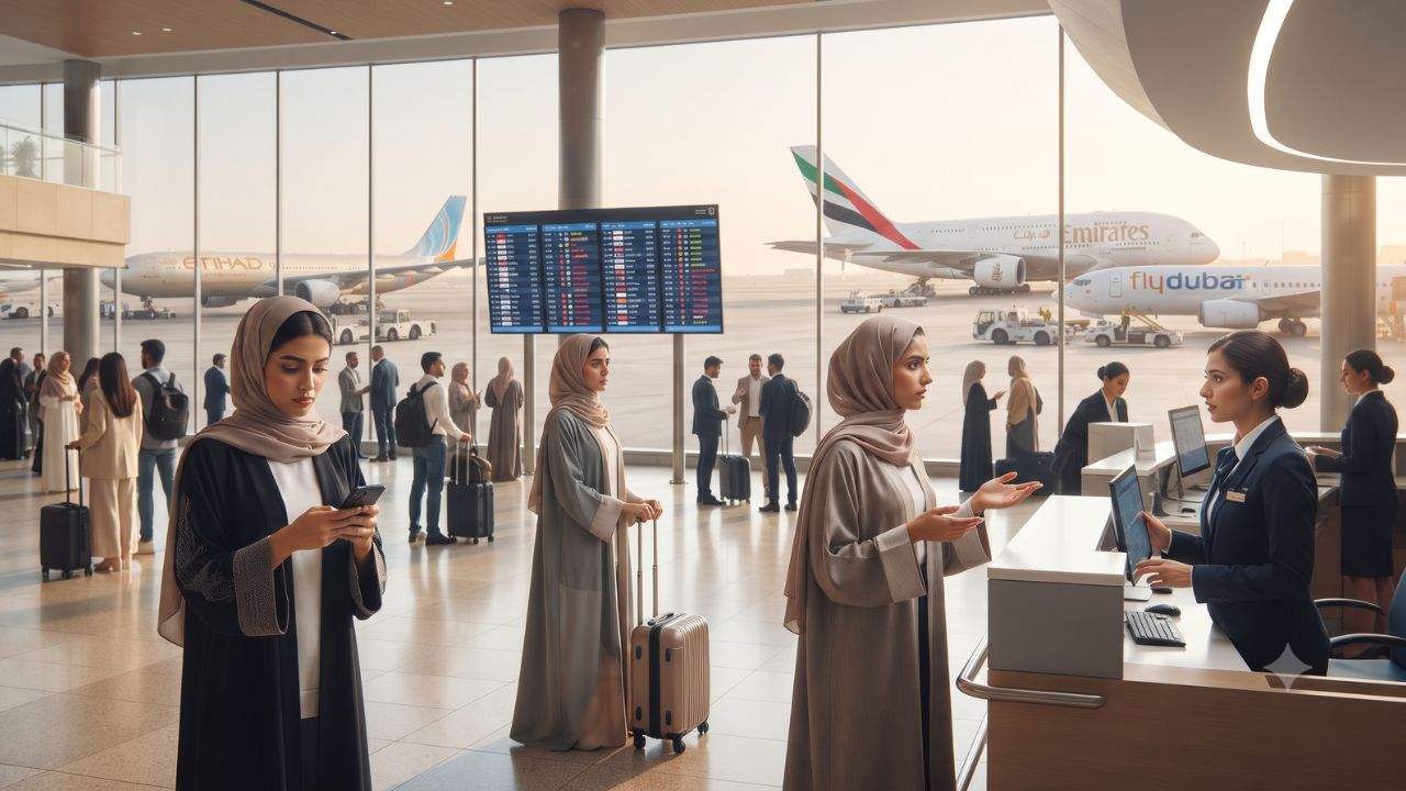 Emirates and Etihad Lead Gulf Airlines in Halting Saudi Flights After Riyadh Airport Security Incident