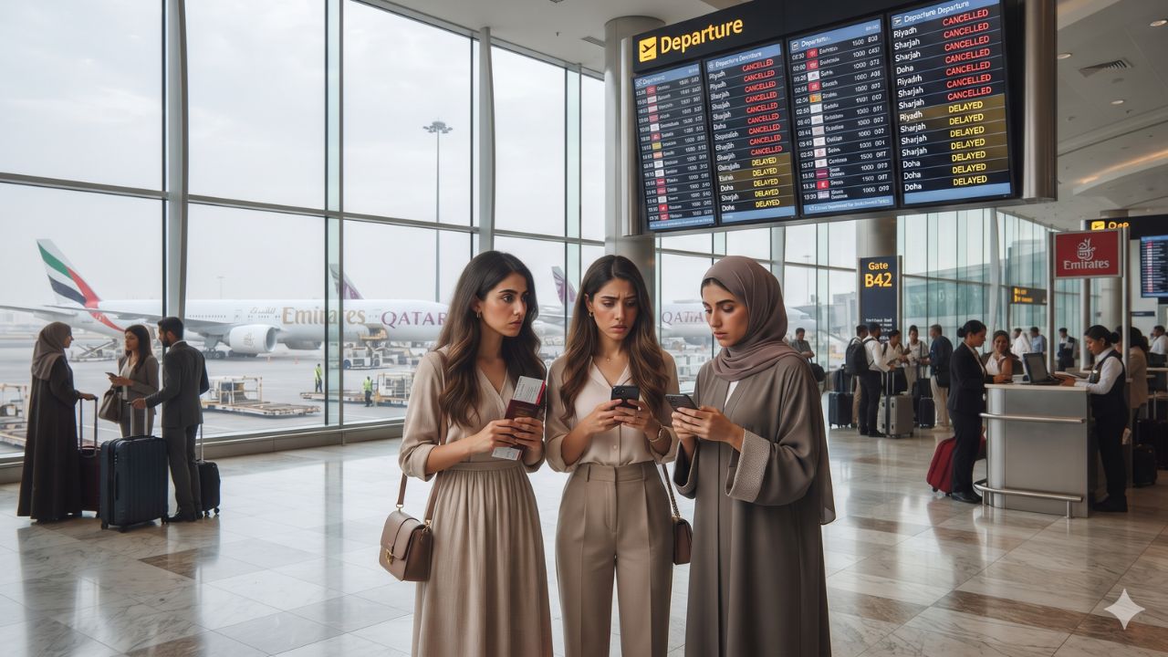 Gulf Air Corridors Severed: 291 Cancellations and 1,801 Delays Paralyze Riyadh, Dubai, and Regional Hubs