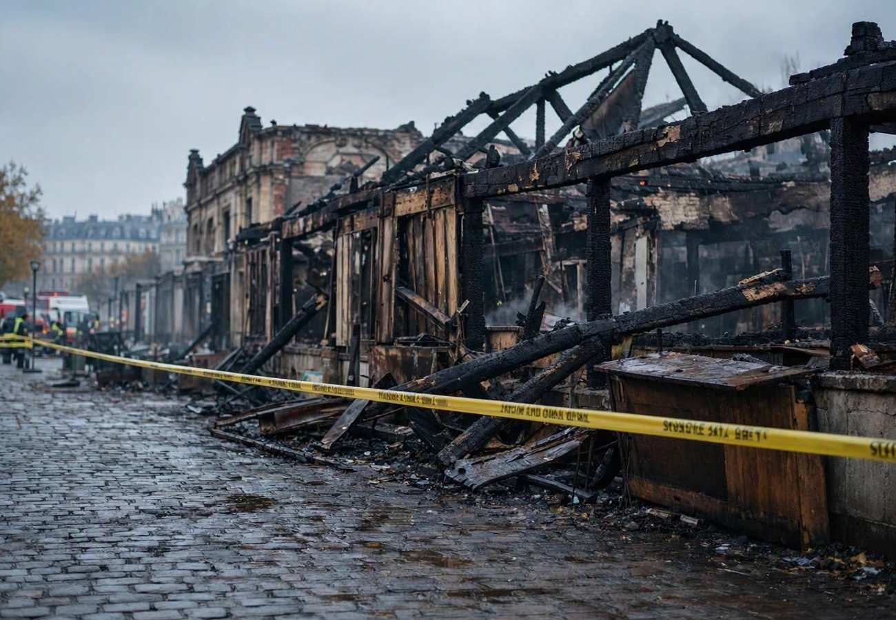 Historic Marché des Enfants Rouges Closes Indefinitely Following Devastating Paris Fire 2026