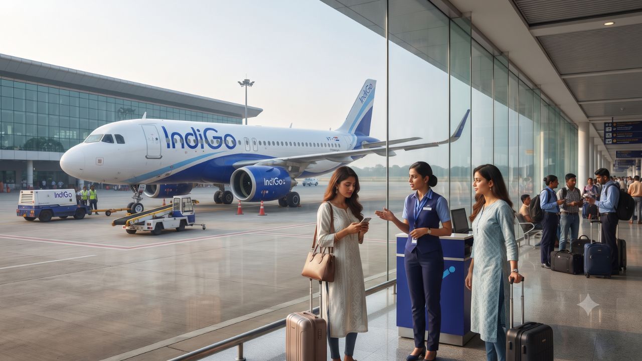 IndiGo Flight 6E 6115 Diverts to Hyderabad After Suspected Power Bank Smoke Triggers Mid-Air Emergency