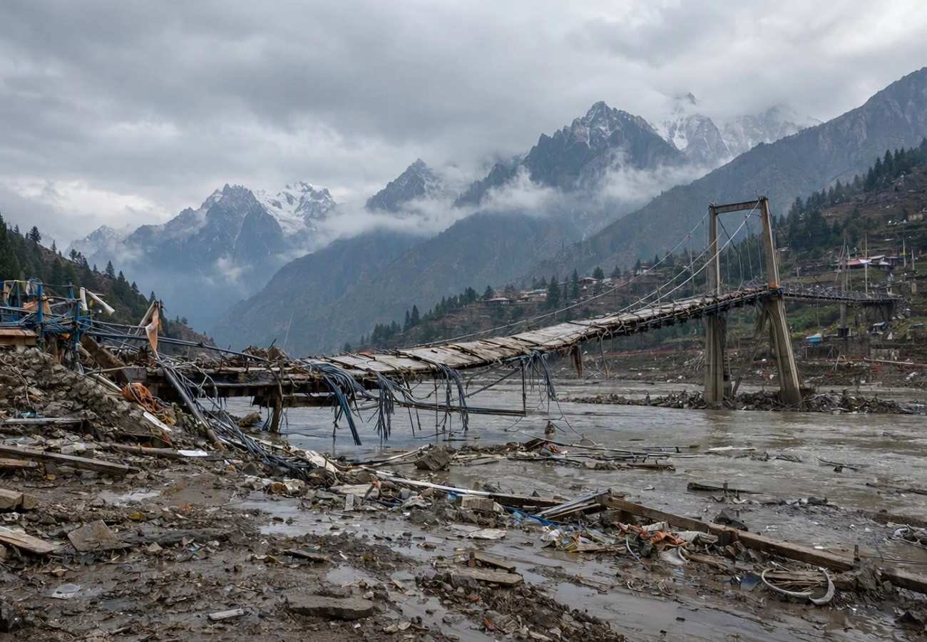 Manaslu Flood Crisis 2026: Infrastructure Collapse Cuts Access to Tsum Valley and Gorkha Treks
