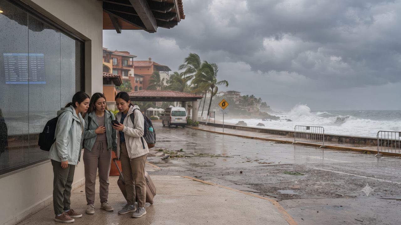 Mexico Hurricane Simon 2026: Category 4 Storm Shuts Puerto Vallarta and Manzanillo Airports