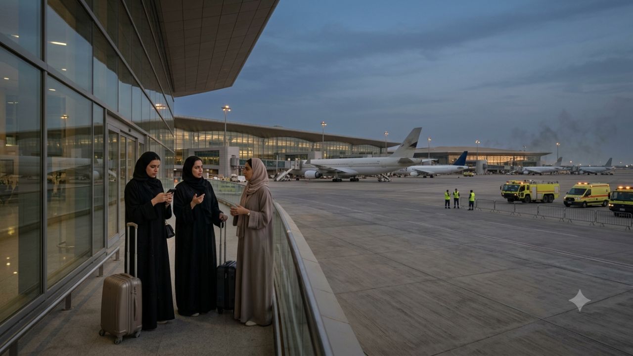 Riyadh King Khalid Airport Operations Face Heavy Disruption Following Fatal Strike and Widespread Regional Diversions