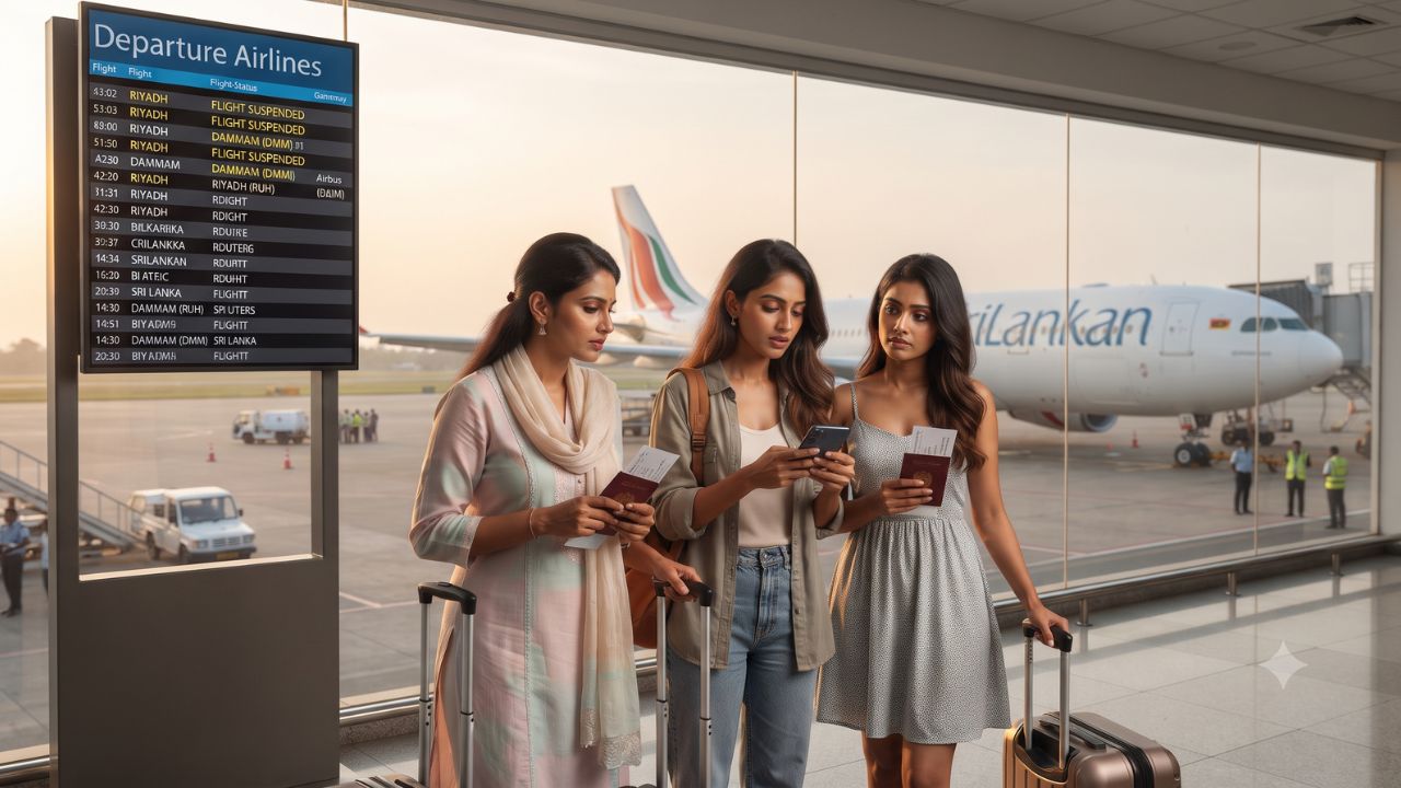 SriLankan Airlines Halts Riyadh and Dammam Flights as Saudi Air Corridor Disruptions Deepen