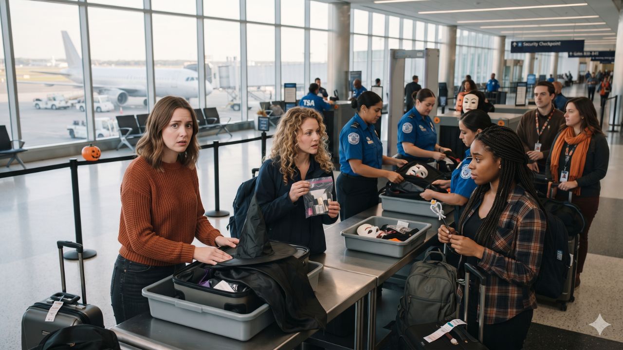 TSA Issues Checkpoint Security Alert for Costume-Carrying Travelers: Replica Weapons, Liquid Rules, and Civil Penalties