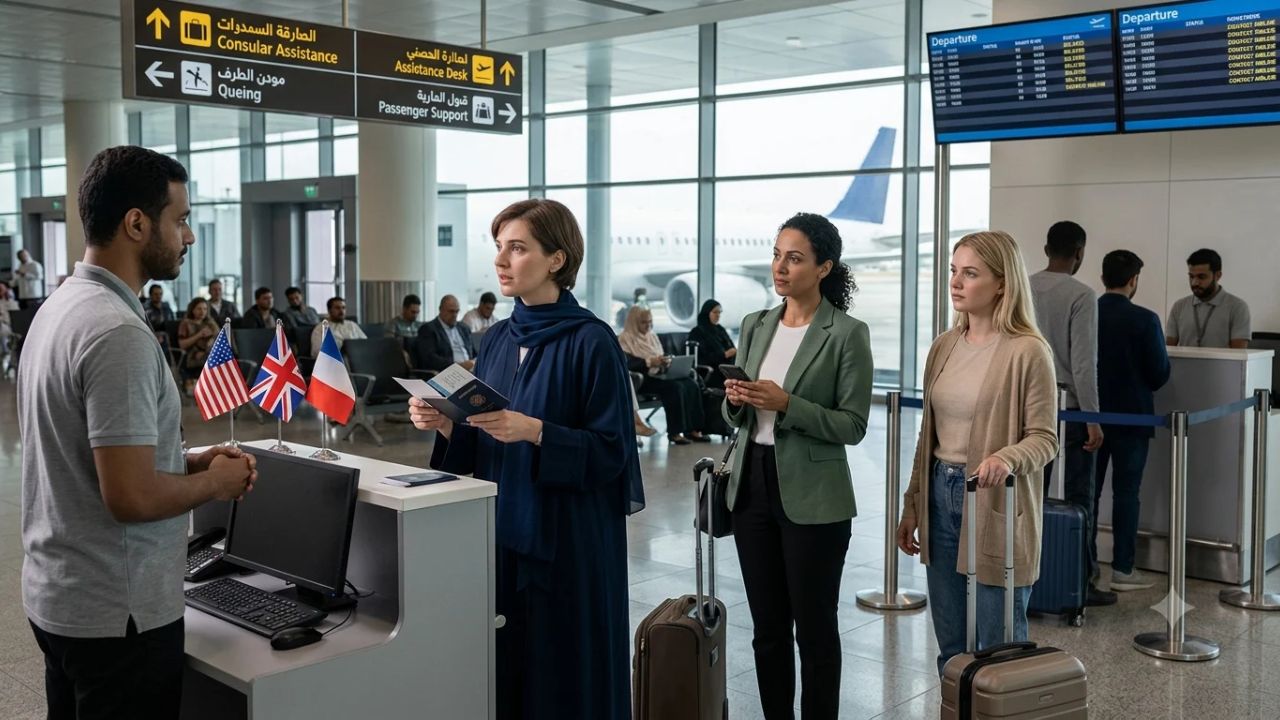 US, France, and UK Launch Emergency Consular Coalition to Evacuate Stranded Expats Amid Saudi Airspace and Riyadh Airport Shutdown