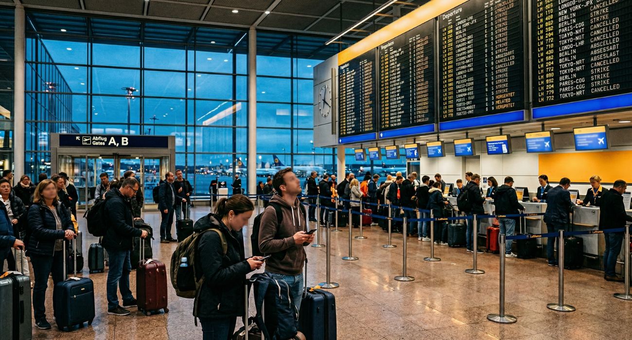 Lufthansa Walkout Sparks Major Disruptions at German Hubs in April 2026