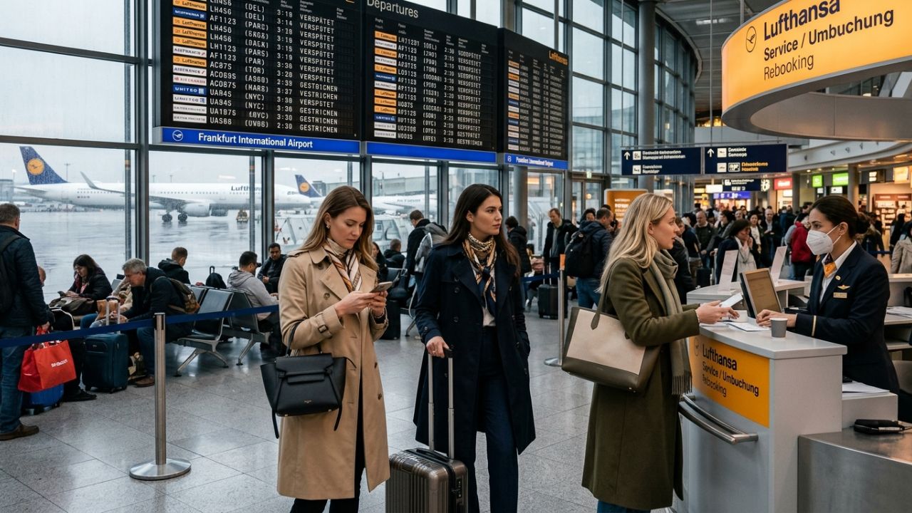 Germany Gripped by Travel Chaos as Air Canada, Air France, United, and Lufthansa Suspend Flights, Triggering Major Munich and Frankfurt Flight Delays: New Travel Alert