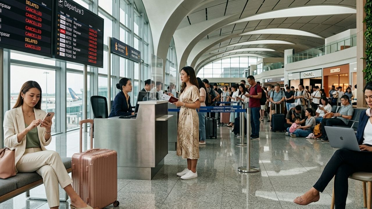 Singapore Changi Airport Issues Urgent Disruption Warning as Sudden Flight Cancellation Severs Key Bali Travel Corridor, Stranding Hundreds of Southeast Asia Tourists: New Travel Alert