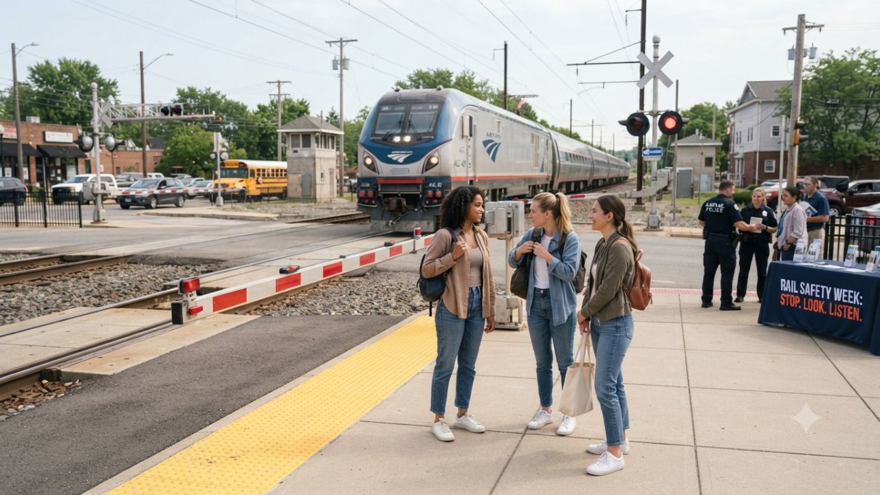 Amtrak Rail Safety Week 2026: Operation Clear Track and Traveler Crossing Guide