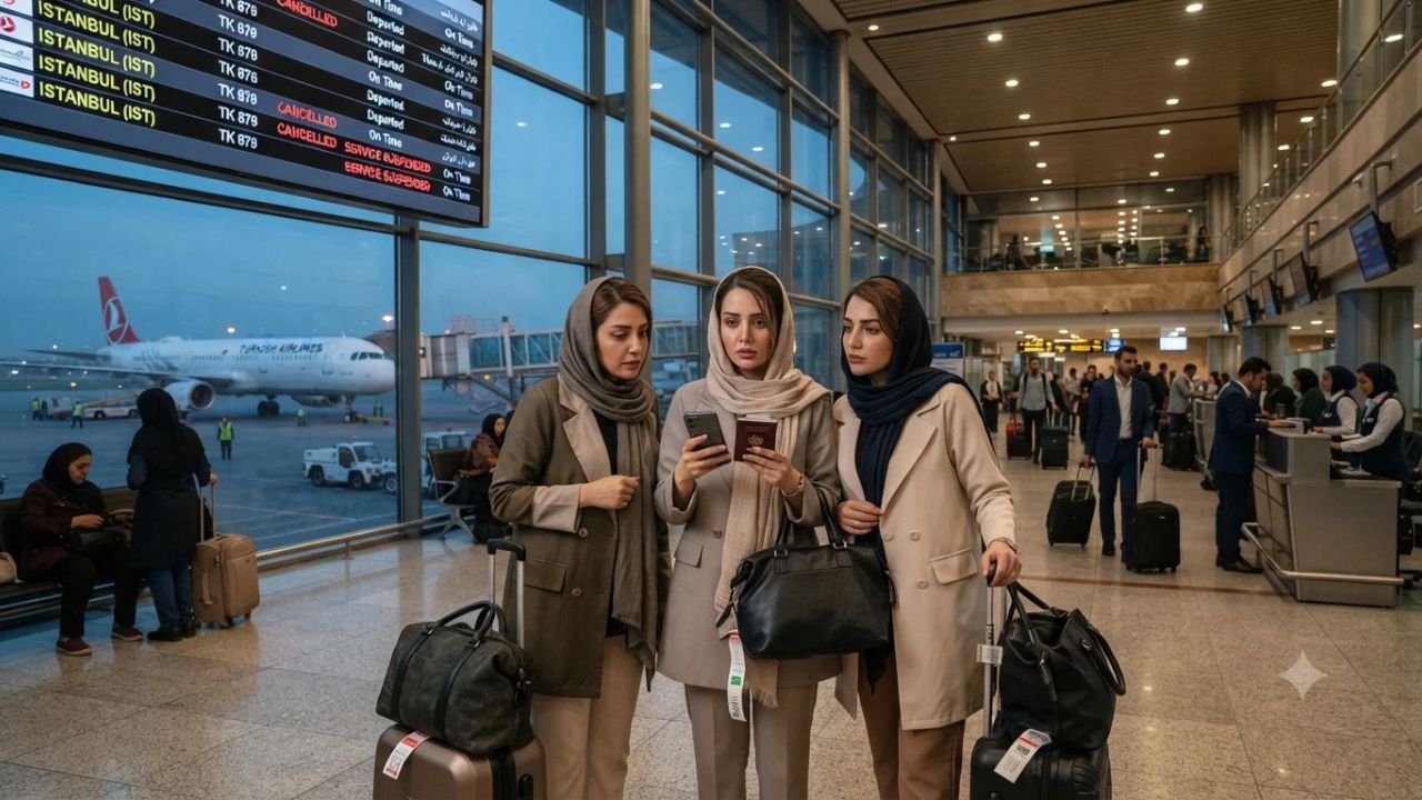 Iran Regional Flight Suspensions 2026–2027: Turkish Airlines, Iraq, and Georgia Transit Alert